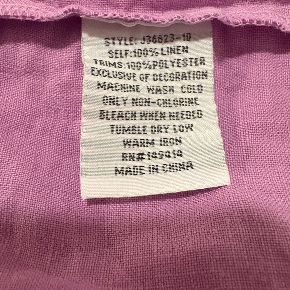 Johnny Was FRANKIE TIERED FIELD DRESS - ORCHID, XXL - Picture 10 of 10